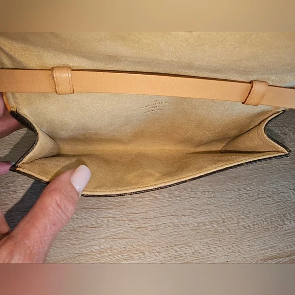 Authentic LOUIS VUITTON Pochette Twin PM Belt Waist Bum Bag - Picture 10 of 13